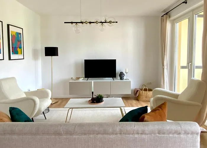 Appartement Bright 2br Family-friendly -basf - Free Parking - Super Fast Wifi